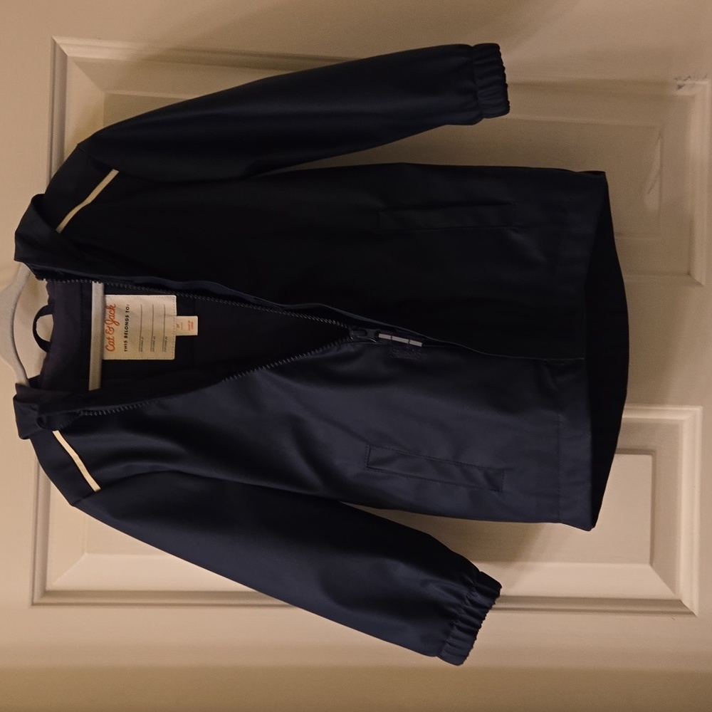 3T Navy Blue Cat and Jack Raincoat